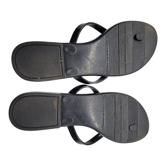 COPY - Melissa Women's Sandal Slide Size 5 Thong Flip Flop Jelly Shoe Heart Acc… - Picture 6 of 8